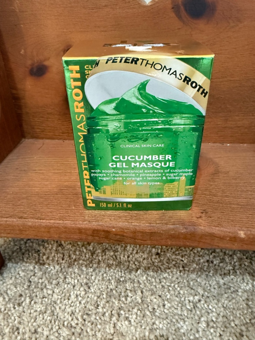 Peter Thomas Roth Cucumber Gel Masque - Green